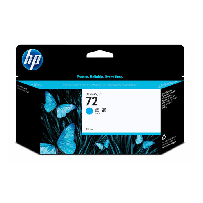 HP 72 130ml Cyan Ink Cartridge